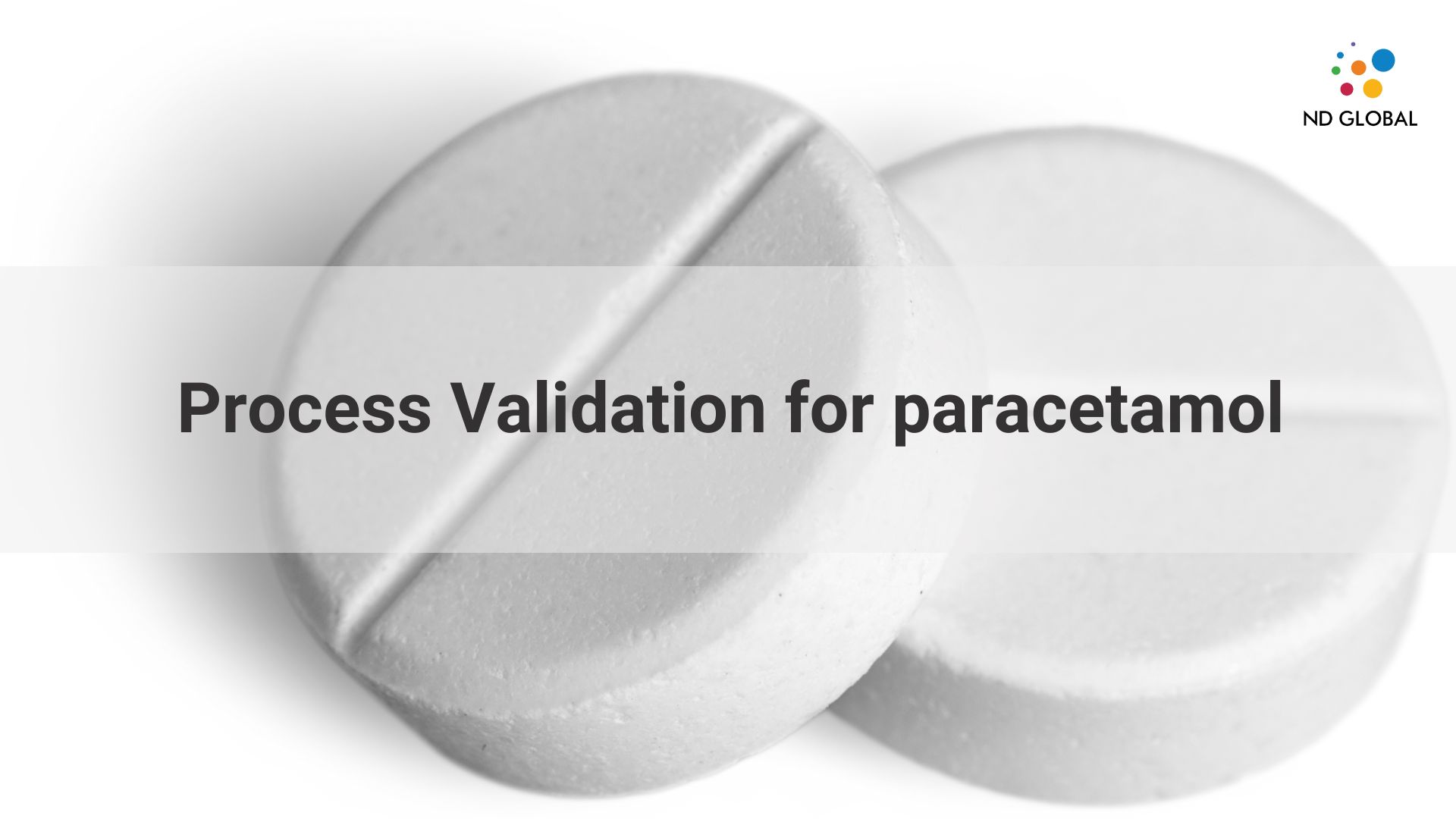 Process validation for paracetamol